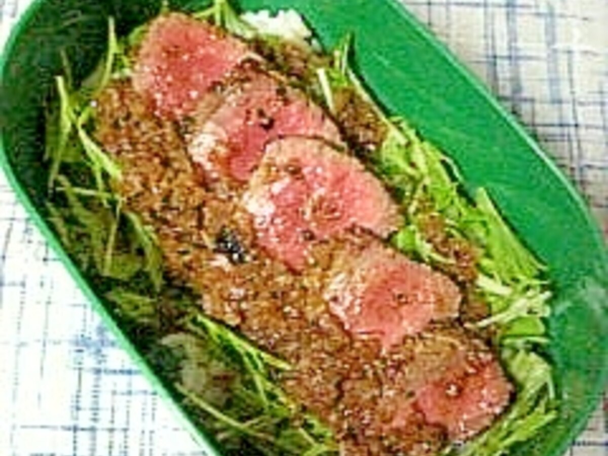 ローストビーフライス弁当 レシピ 作り方 By ティア アスラン 楽天レシピ